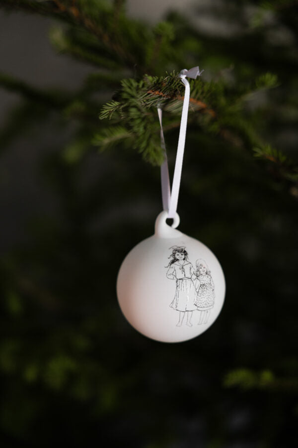 "Weihnachtskugeln mit Madita & Schwester – Skandinavischer Zauber" 3er Set