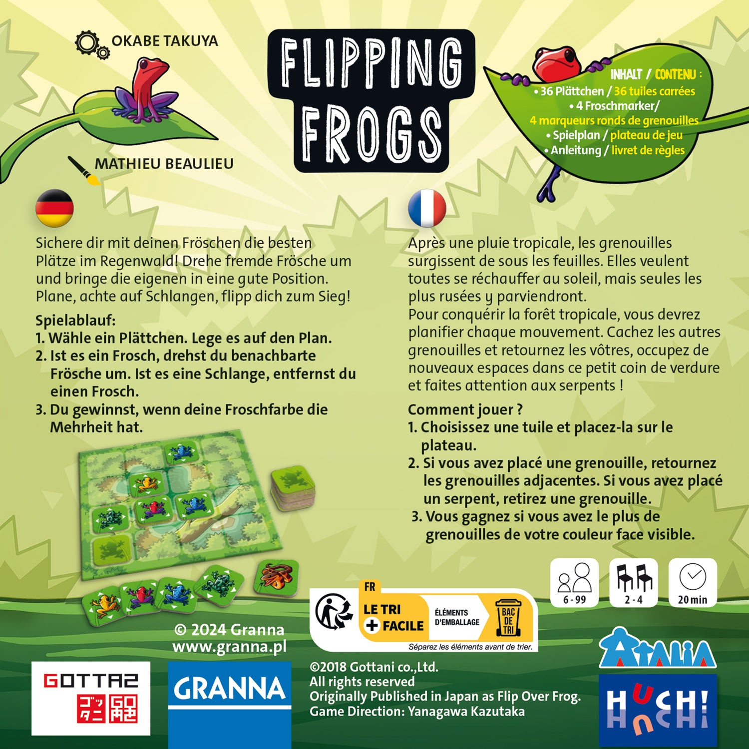 Flipping Frogs von HUCH!