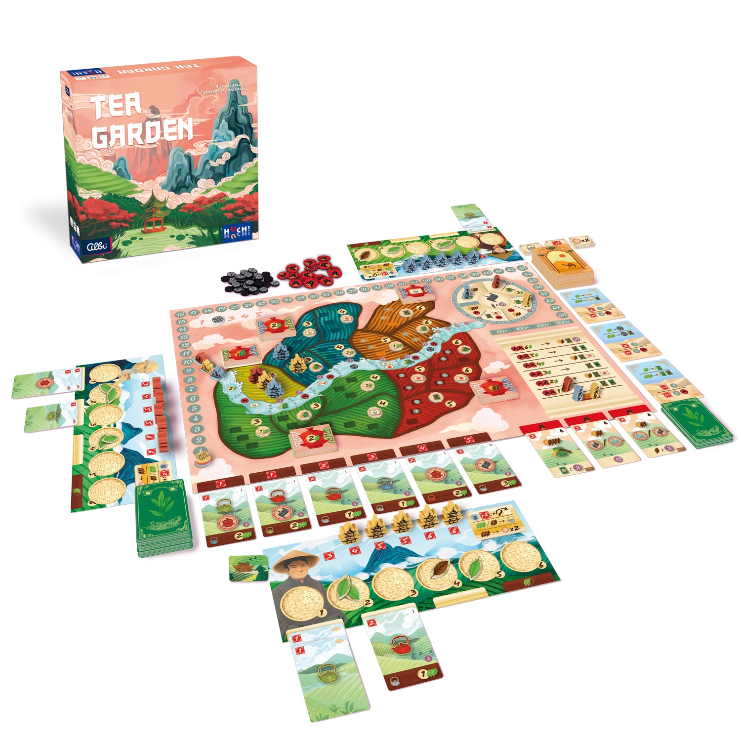 Strategiespiel Tea Garden von HUCH!