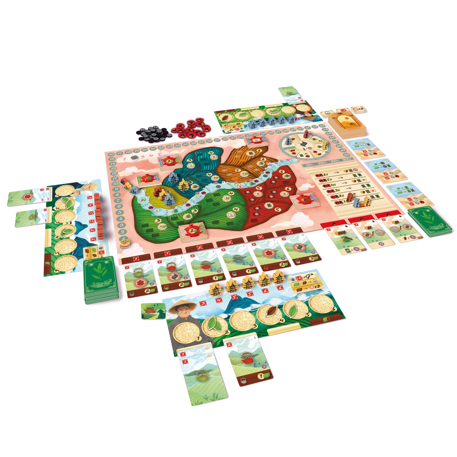 Strategiespiel Tea Garden von HUCH!