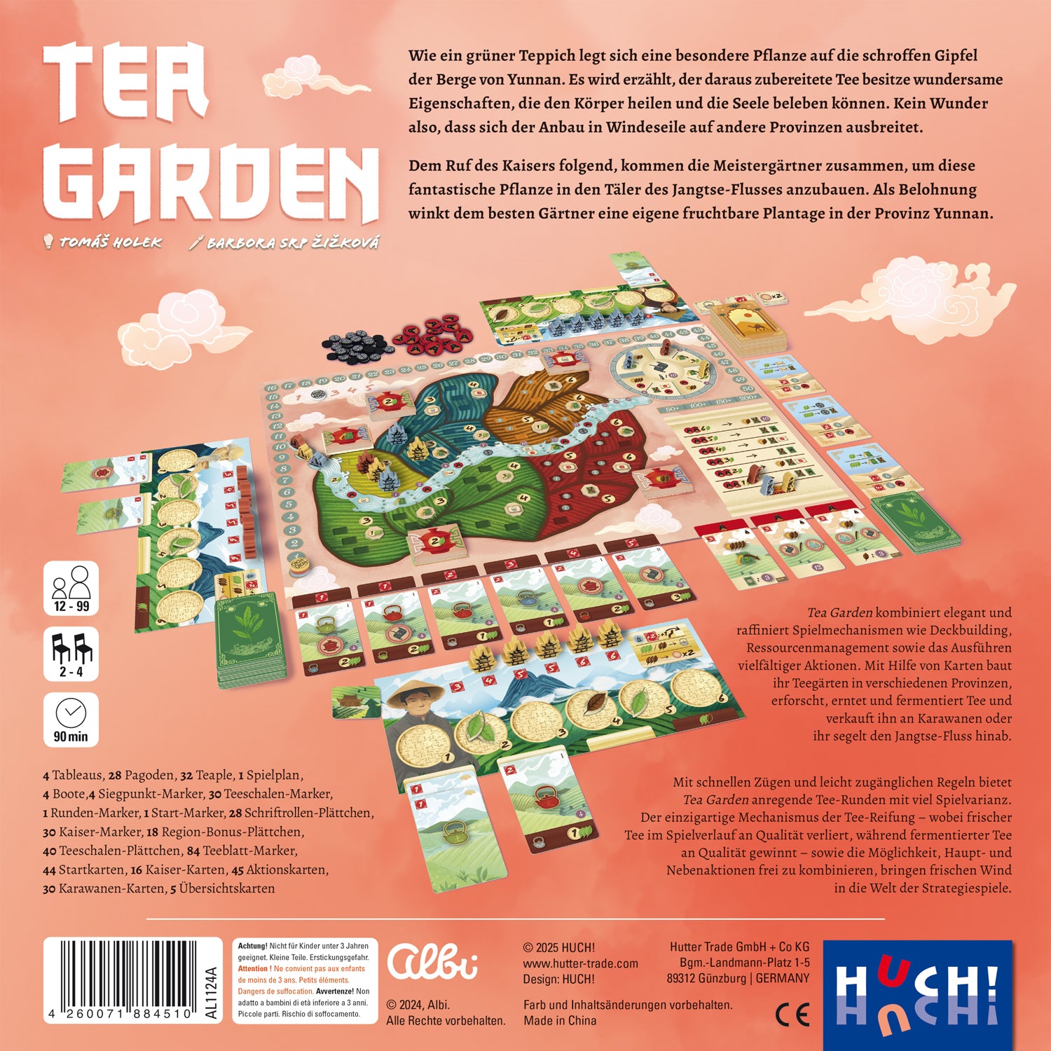 Strategiespiel Tea Garden von HUCH!