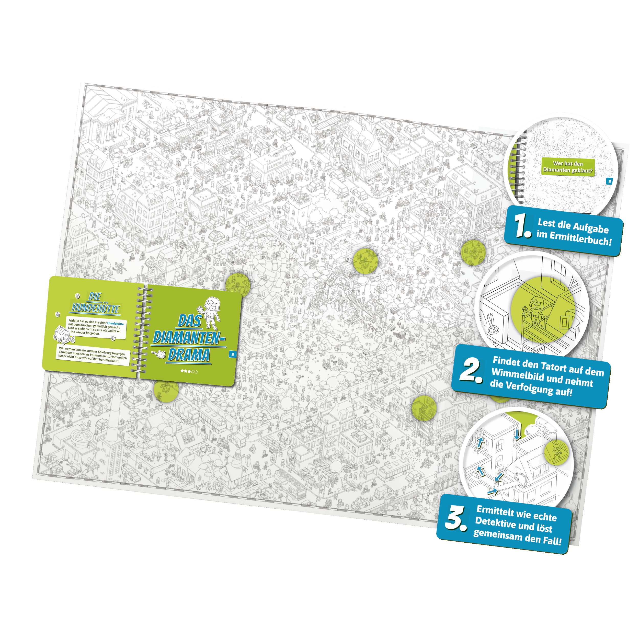 MicroMacro Kids: Der verrückte Stadtpark von Edition Spielwiese