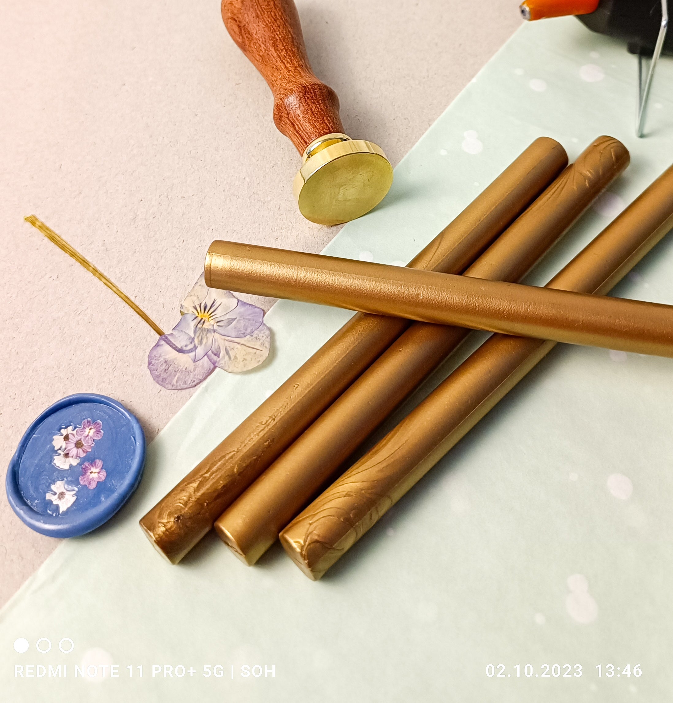 Siegelwachs Sticks für die Heißklebepistole