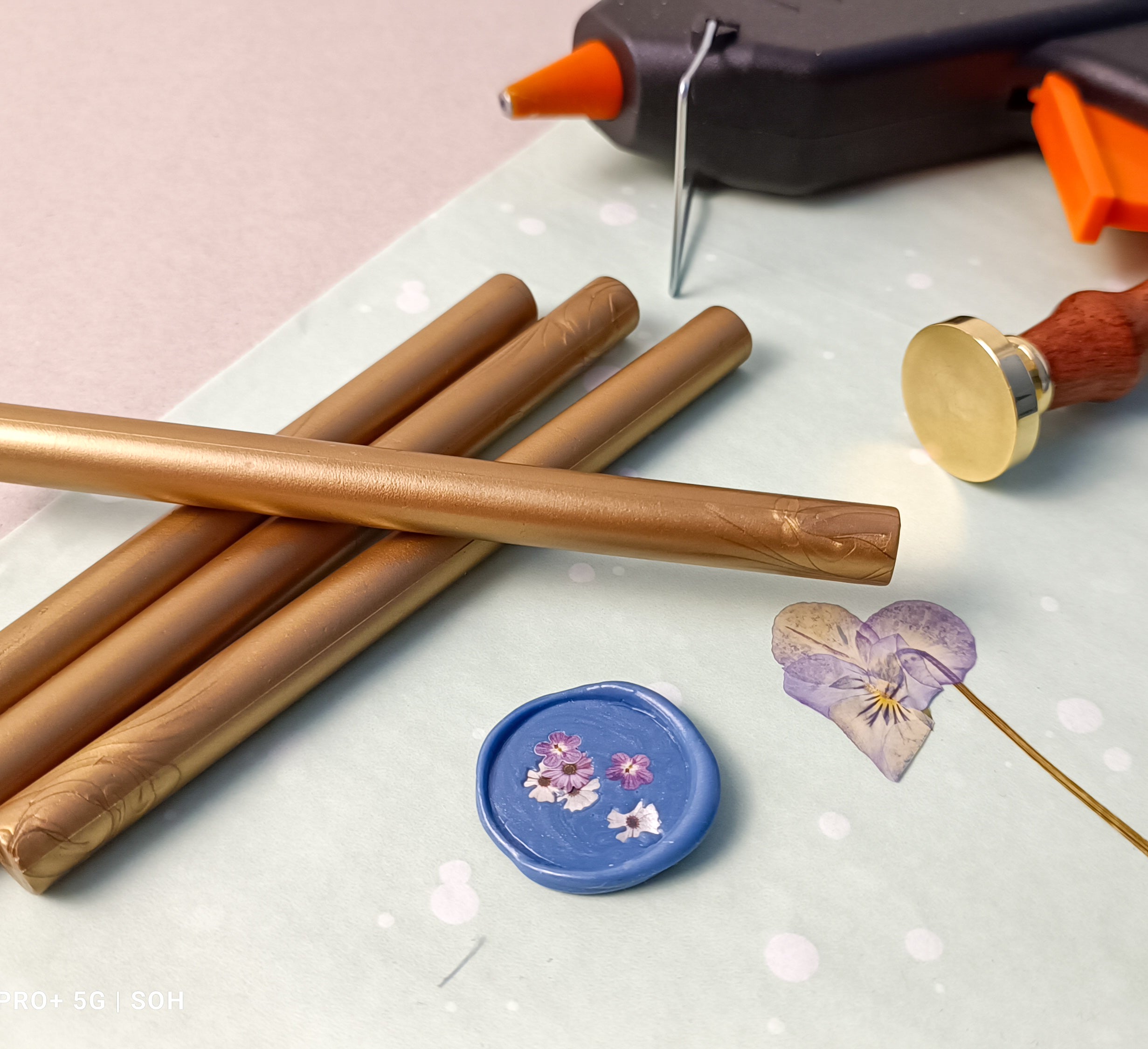 Siegelwachs Sticks für die Heißklebepistole