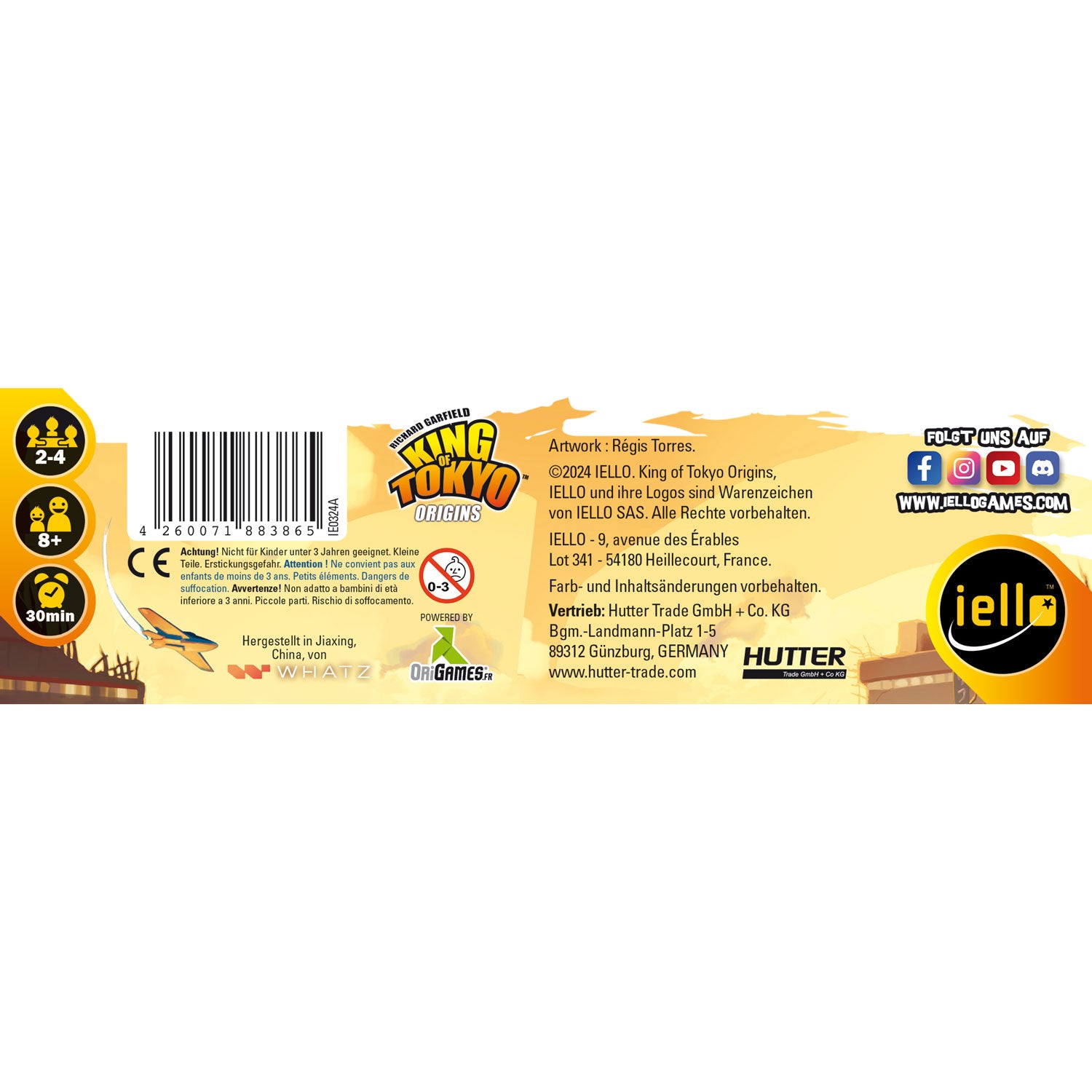 King of Tokyo – Origins von iello