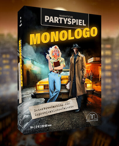 MONOLOGO – Partyspiel für Improvisations-Talente