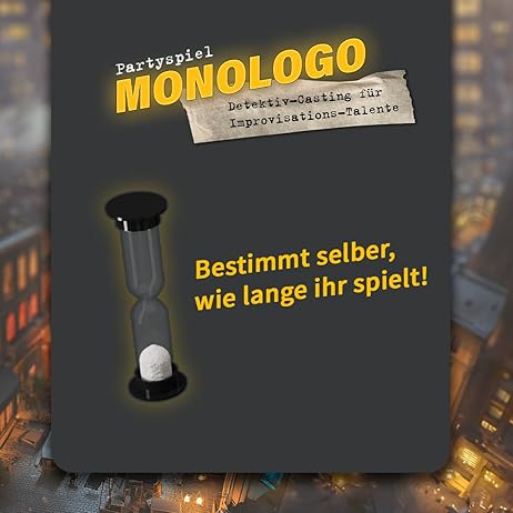 MONOLOGO – Partyspiel für Improvisations-Talente
