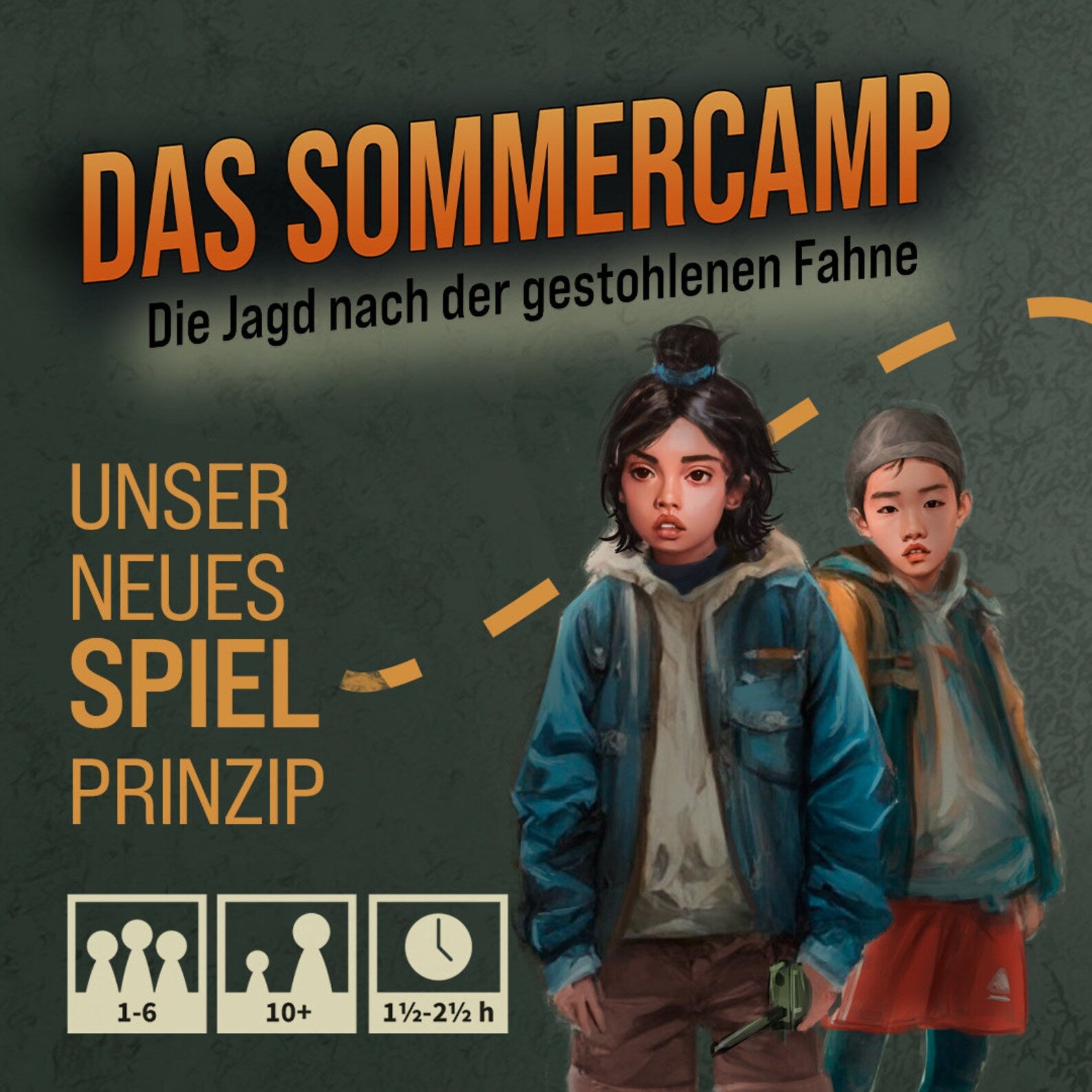 Das Sommercamp- Die Jagd nach der gestohlenen Fahne