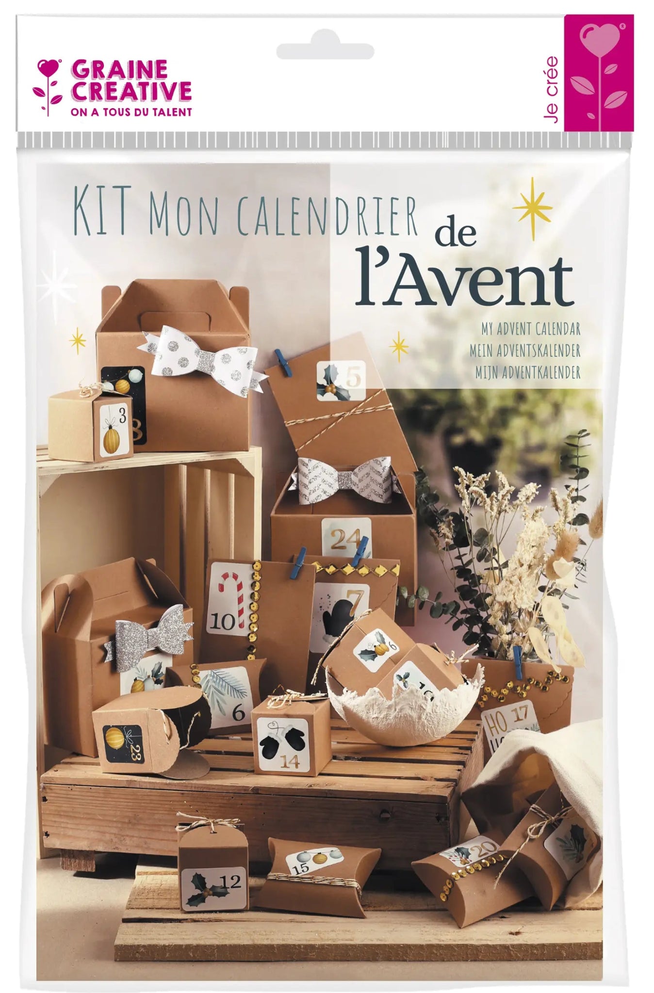 Adventskalender selber machen Set - Shades of Home