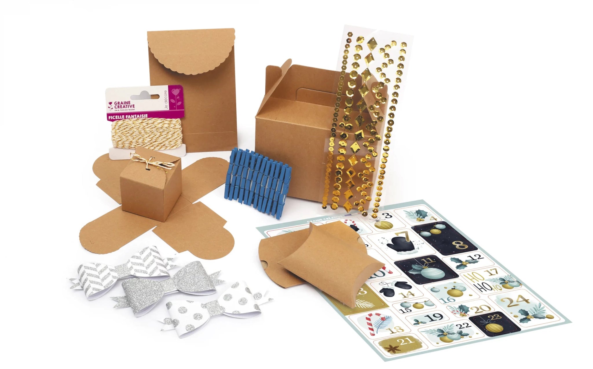 Adventskalender selber machen Set - Shades of Home