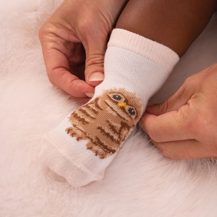 Bambus Babysocken 3er Set (Wrendale Design) - Shades of Home