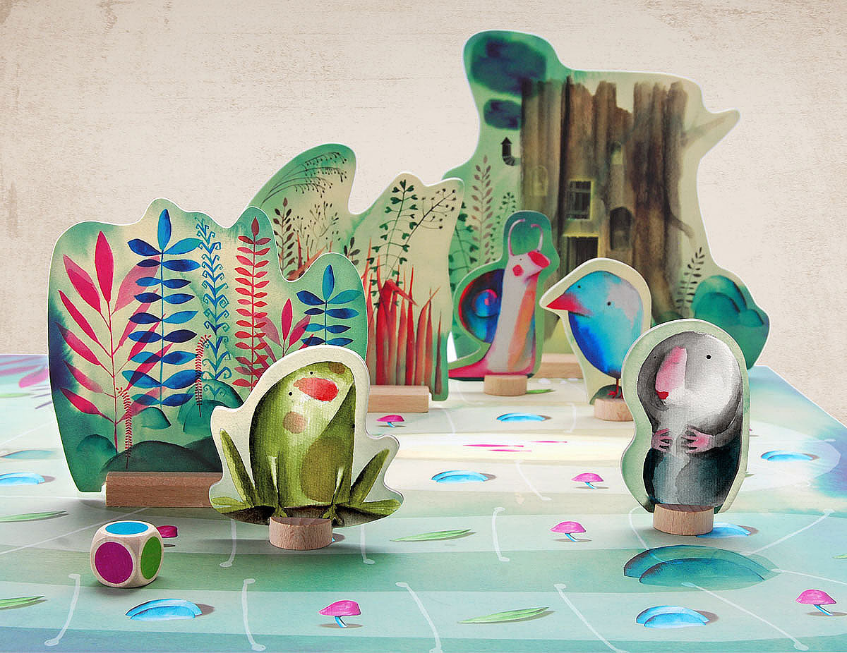 Brettspiel Drip Drop Marbushka