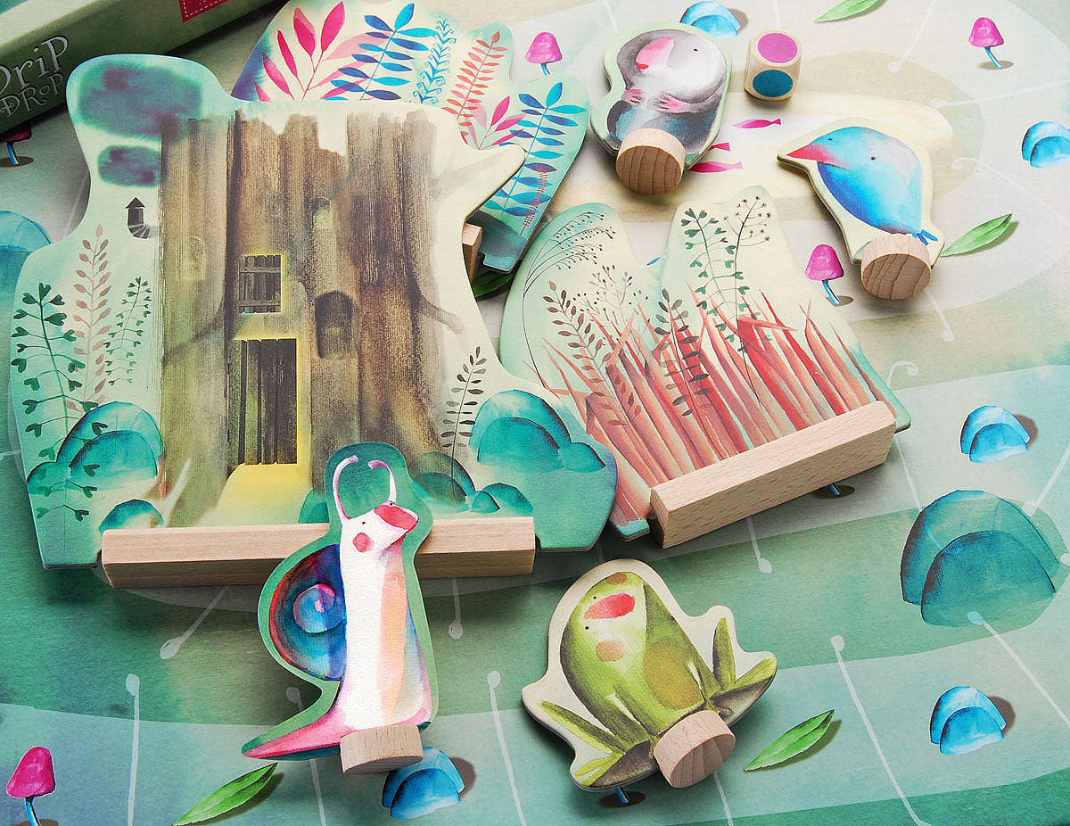 Brettspiel Drip Drop Marbushka