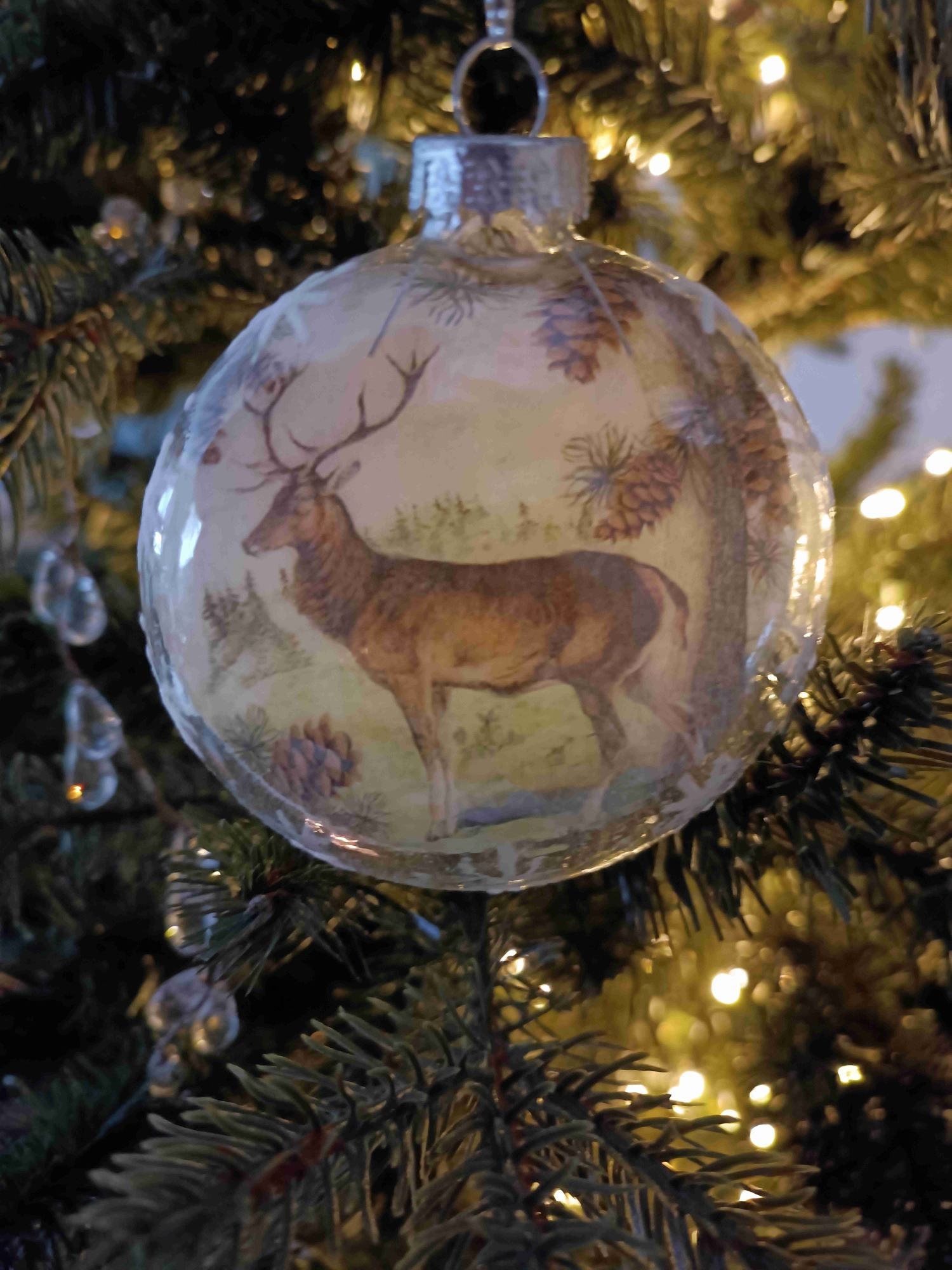 Glaskugel "Hubertus"