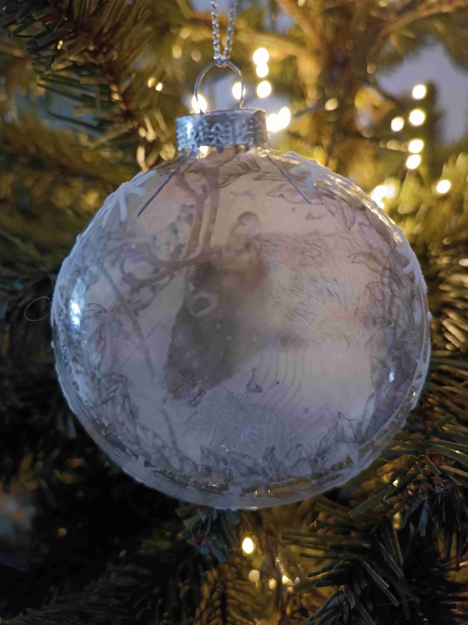 Glaskugel "Hubertus"