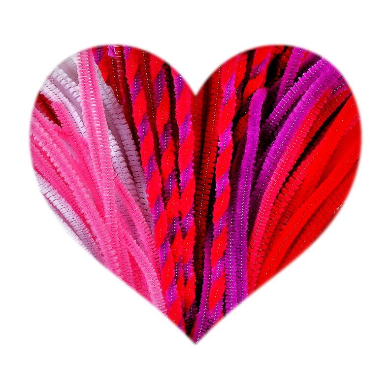 LULUBUG Chenilledraht 200 Stück "Bastelset - Shades of Home