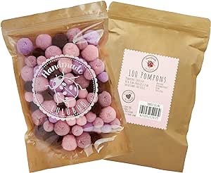 Pompons 500 Stück (Luluburg Handmade) - Shades of Home