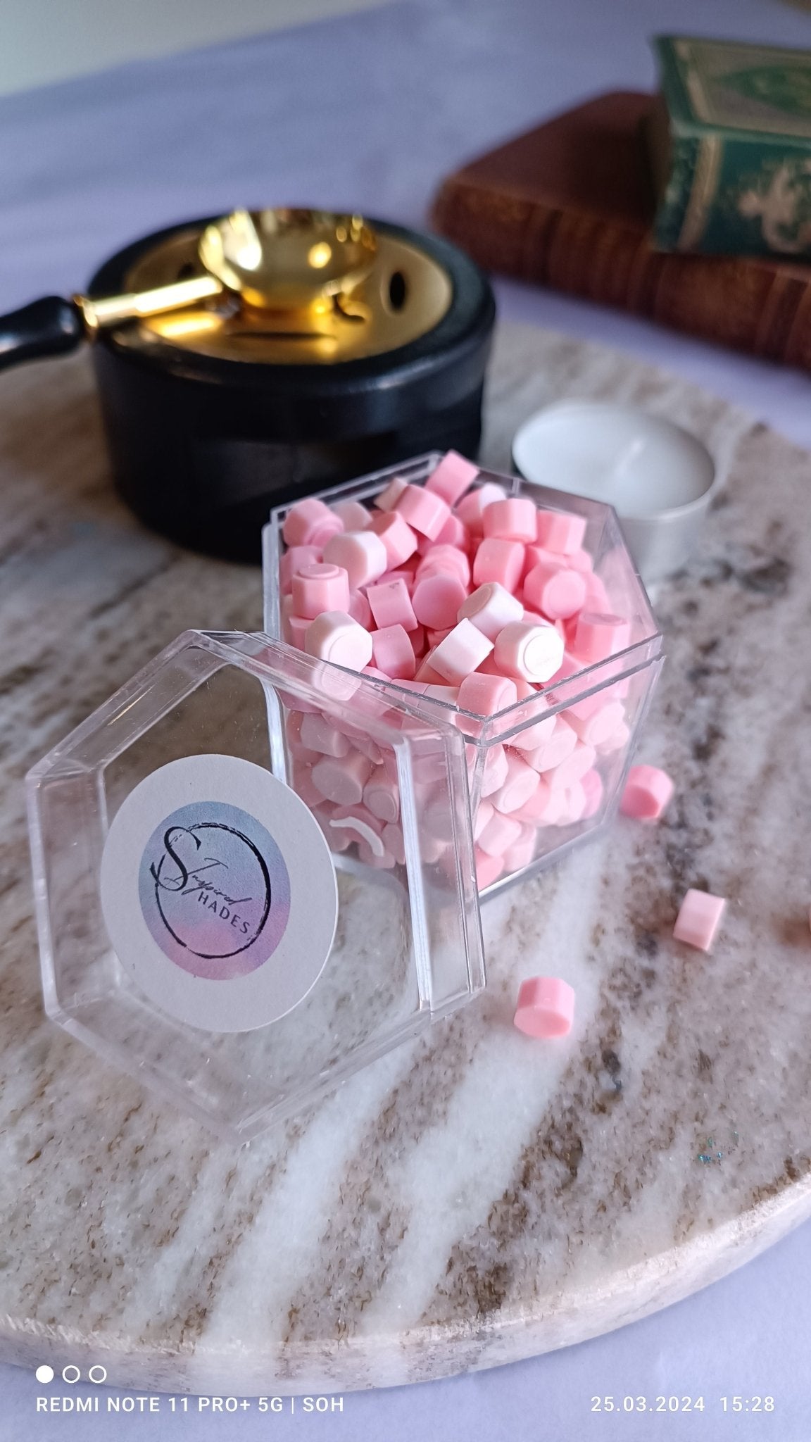 Siegelwachs Perlen Mix - Shades of Home