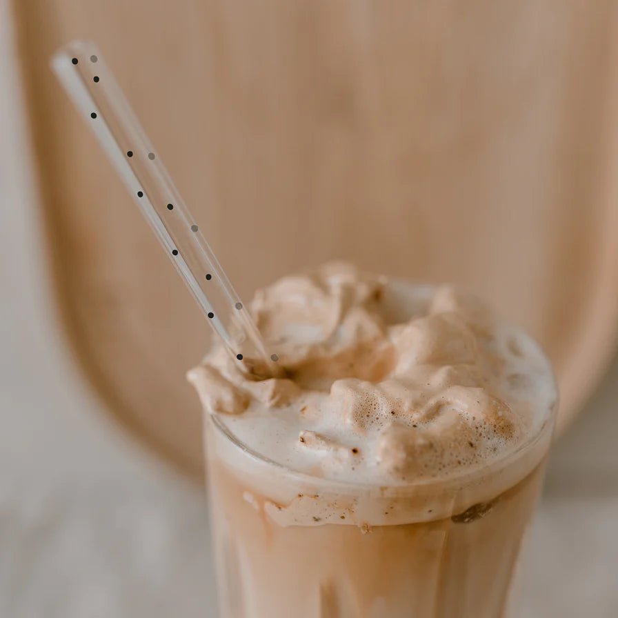 Strohhalme aus Glas 20cm im 4er Set ver. Versionen - Shades of Home