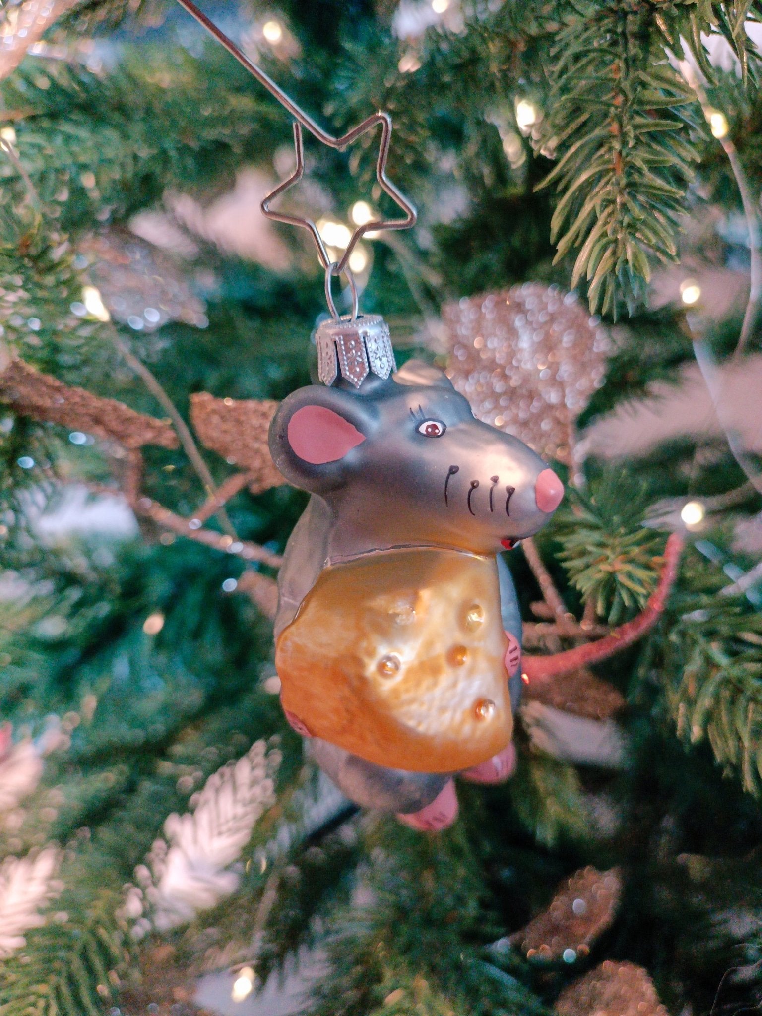 Tannenbaum Ornamente Glasmanufaktur Lauscher ver. Versionen - Shades of Home