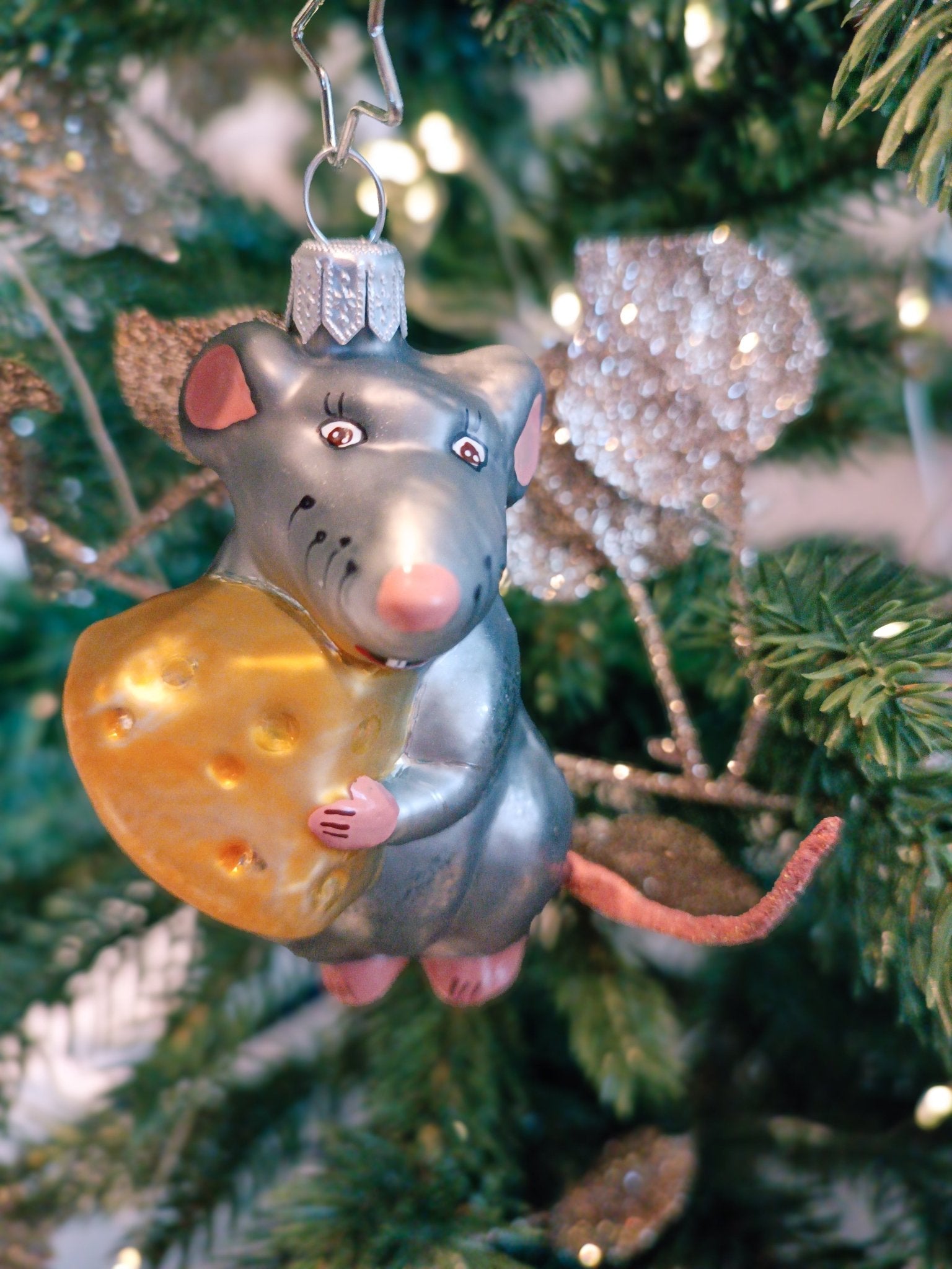 Tannenbaum Ornamente Glasmanufaktur Lauscher ver. Versionen - Shades of Home