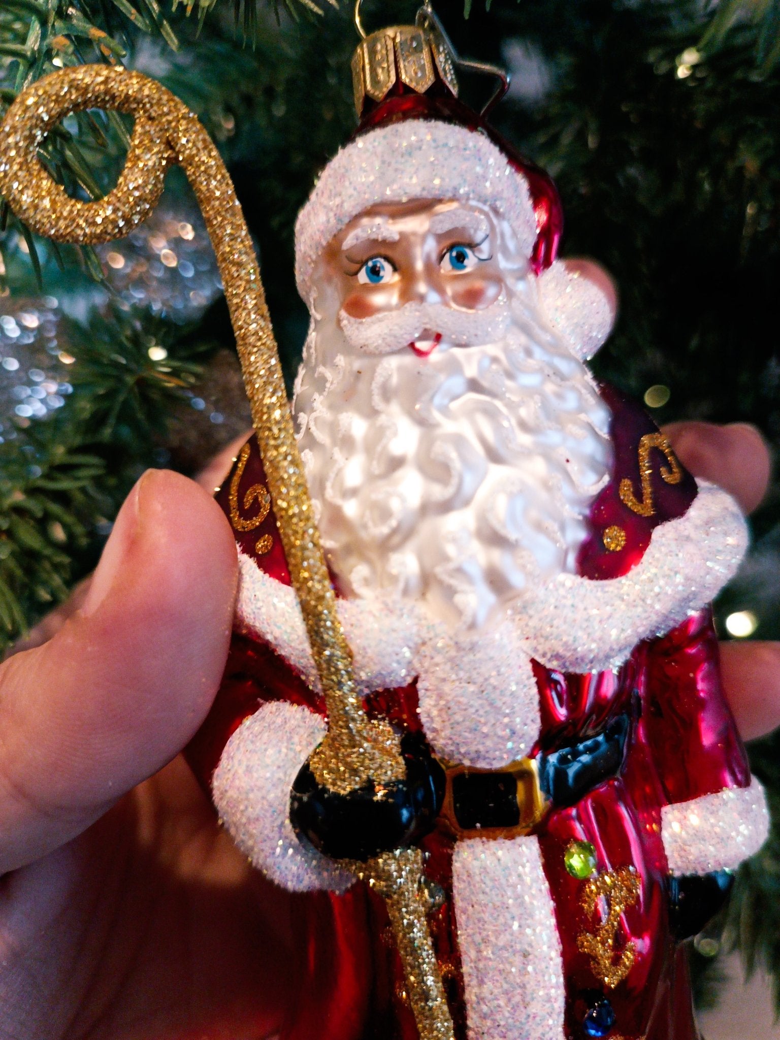 Tannenbaum Ornamente Glasmanufaktur Lauscher ver. Versionen - Shades of Home