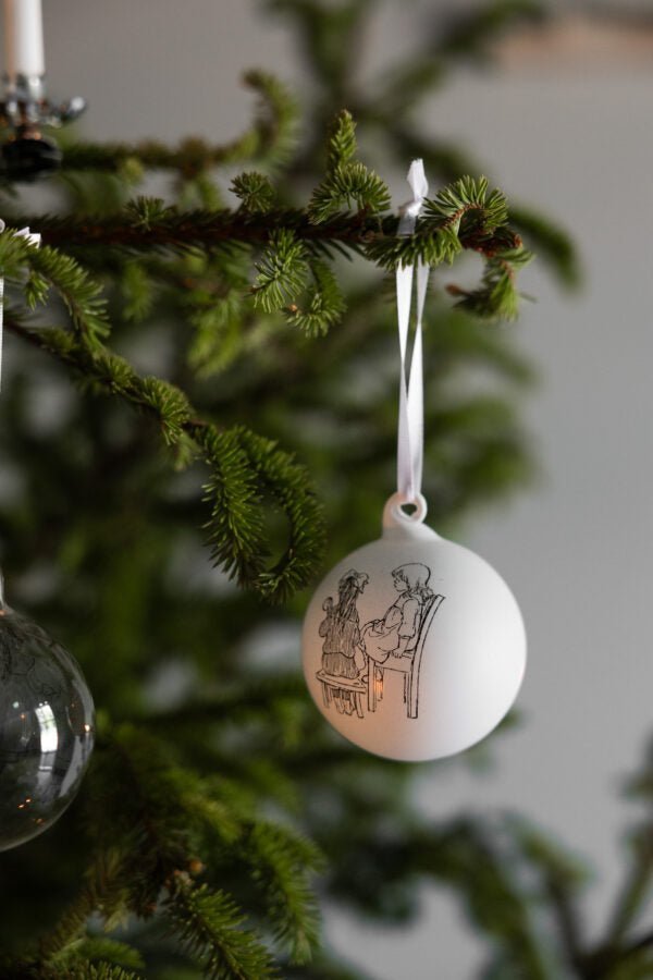 "Weihnachtskugeln mit Madita & Schwester – Skandinavischer Zauber" 3er Set - Shades of Home