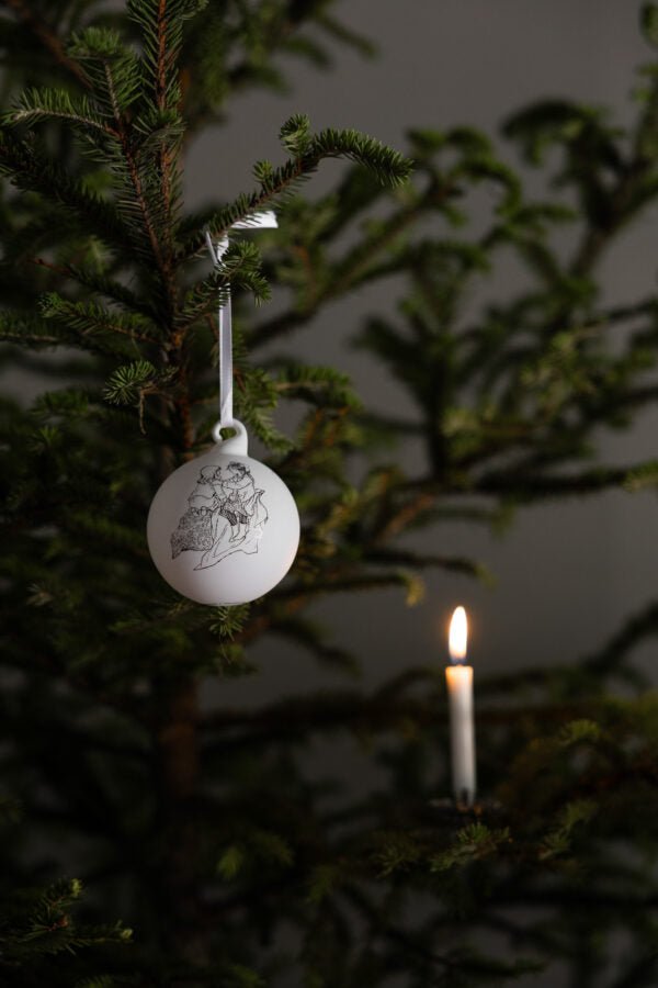 "Weihnachtskugeln mit Madita & Schwester – Skandinavischer Zauber" 3er Set - Shades of Home