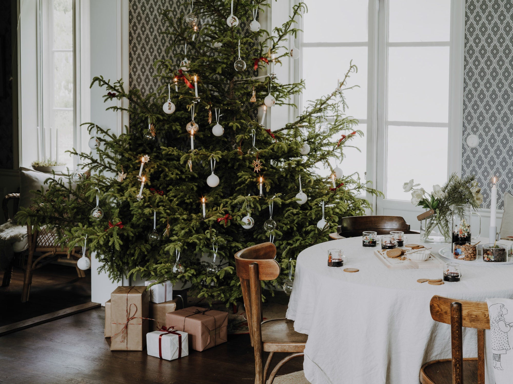 "Weihnachtskugeln mit Madita & Schwester – Skandinavischer Zauber" 3er Set - Shades of Home