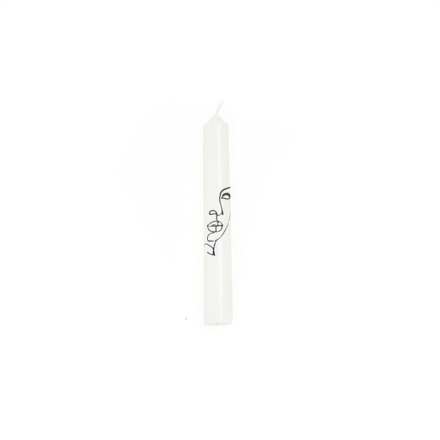 Stabkerzen Set Oneline-Gesicht