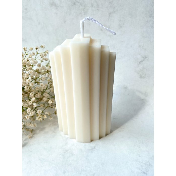 Tower Candle - Natur