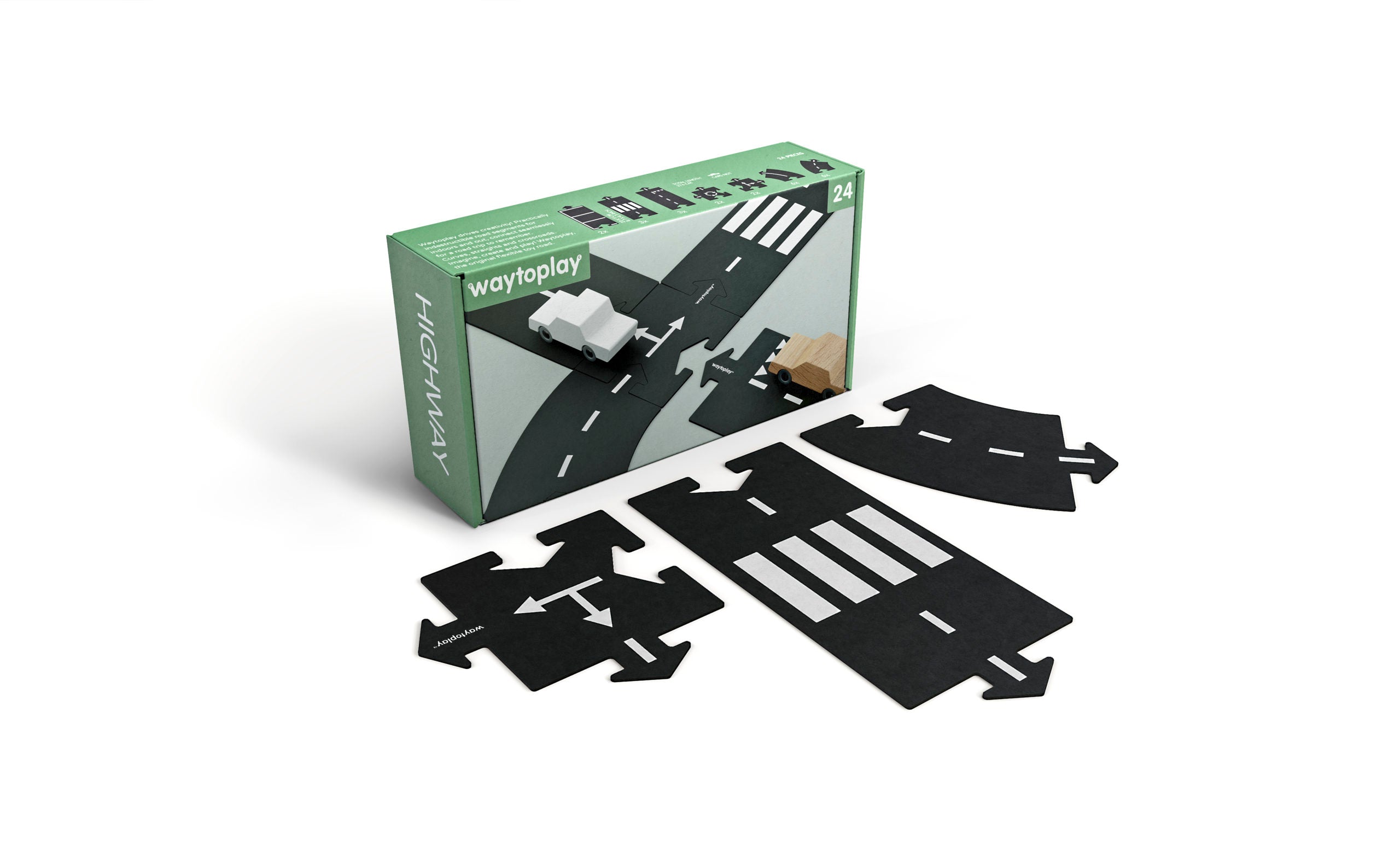 Straßenbauset von Waytoplay Toys versch. Versionen