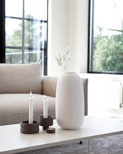 Vase Aby Weiß