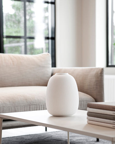 Vase Aby Weiß