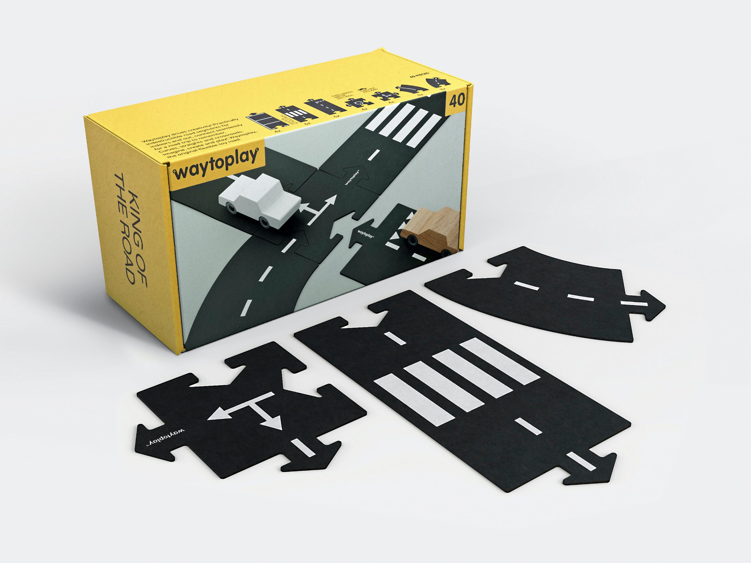 Straßenbauset von Waytoplay Toys versch. Versionen