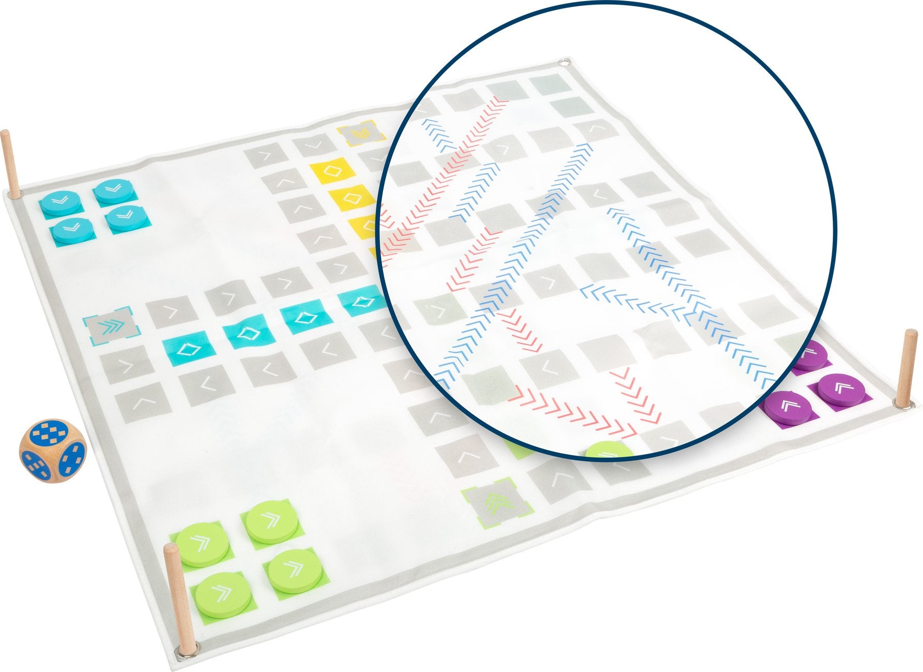 Ludo und Leiterspiel XXL "Active"