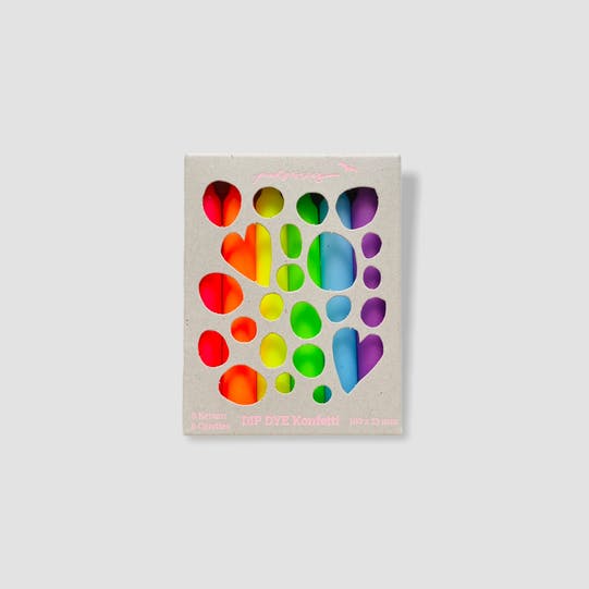 Dip Dye Konfetti Rainbow