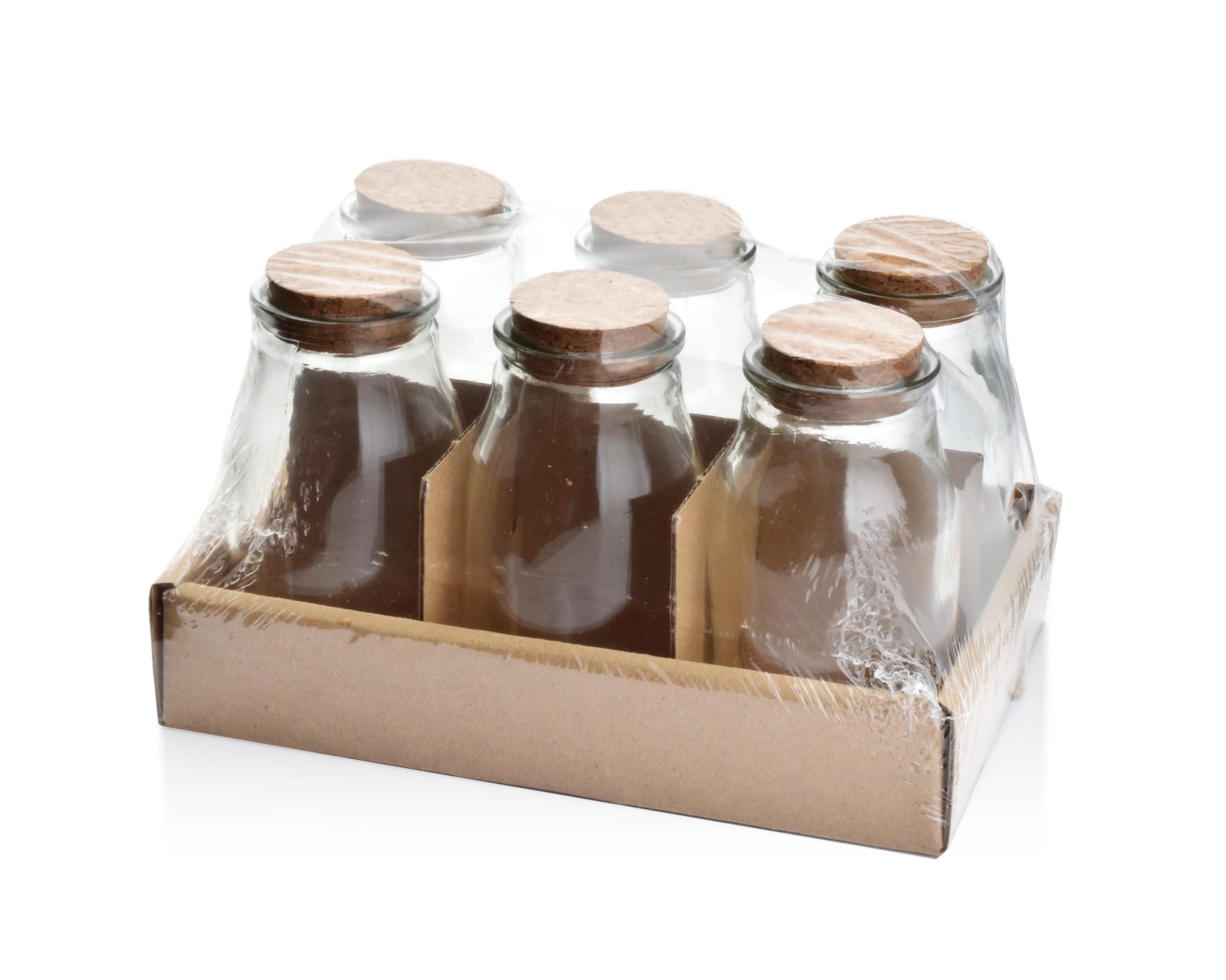 Ein Set mit 6 Gewürzgläser