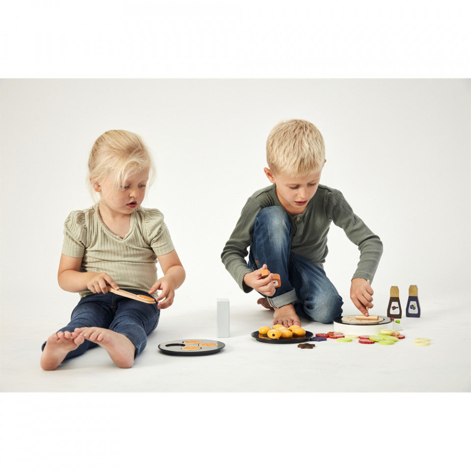 Holzspielzeug Pancake Maker Set MAMAMEMO