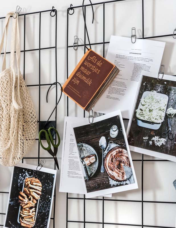 S-Haken 6er Set Weiß Groß 20x10cm vtwonen