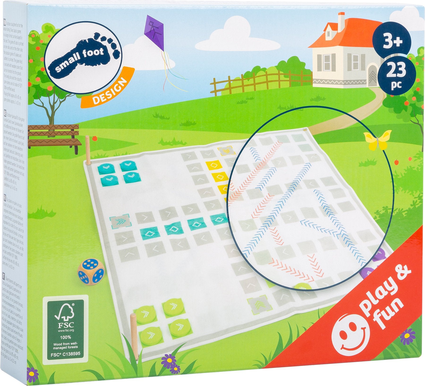 Ludo und Leiterspiel XXL "Active"