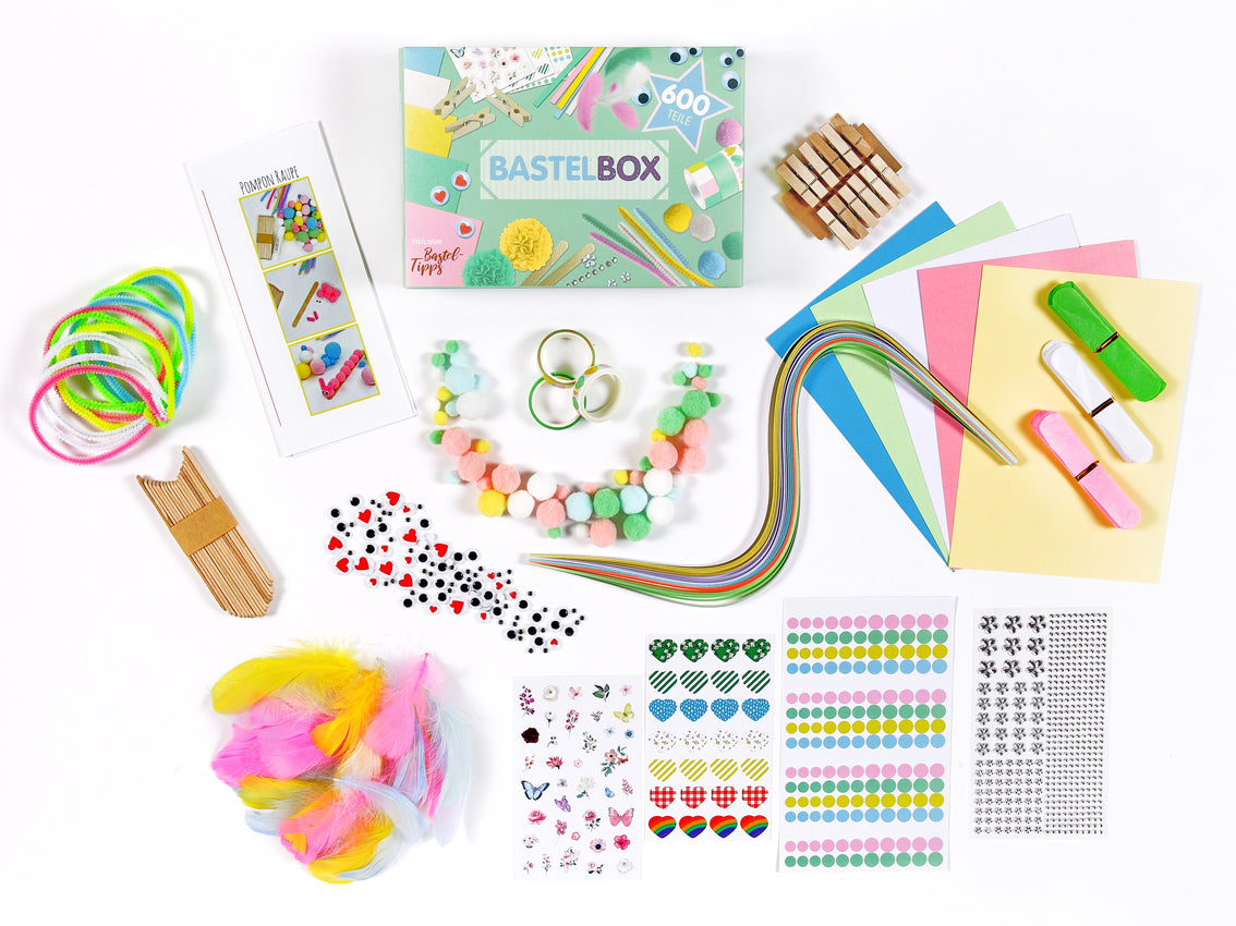 Bastelbox mit 600 Teilen