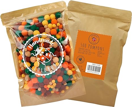 Pompons 500 Stück (Luluburg Handmade)