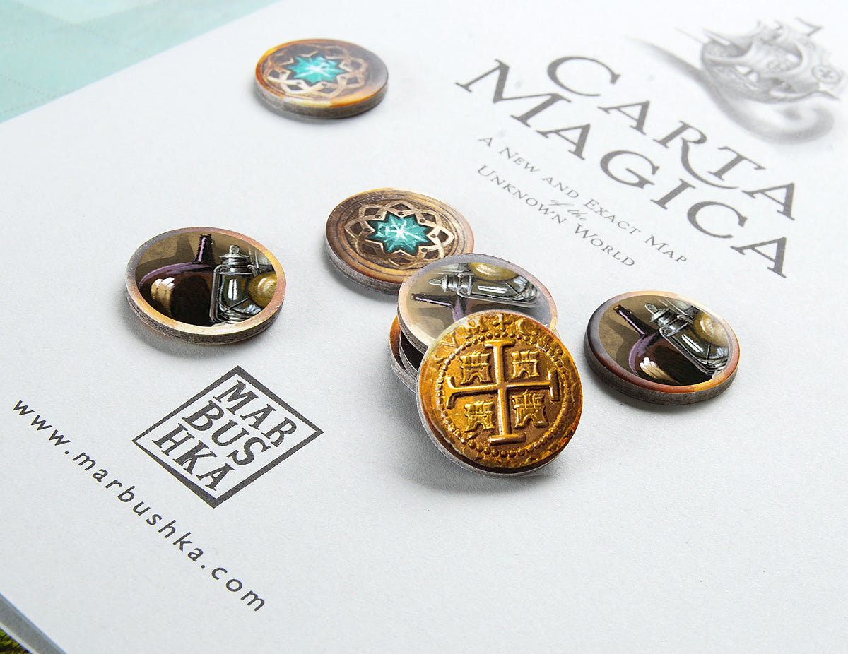 Brettspiel Carta Magica - Abenteuerspiel Marbushka