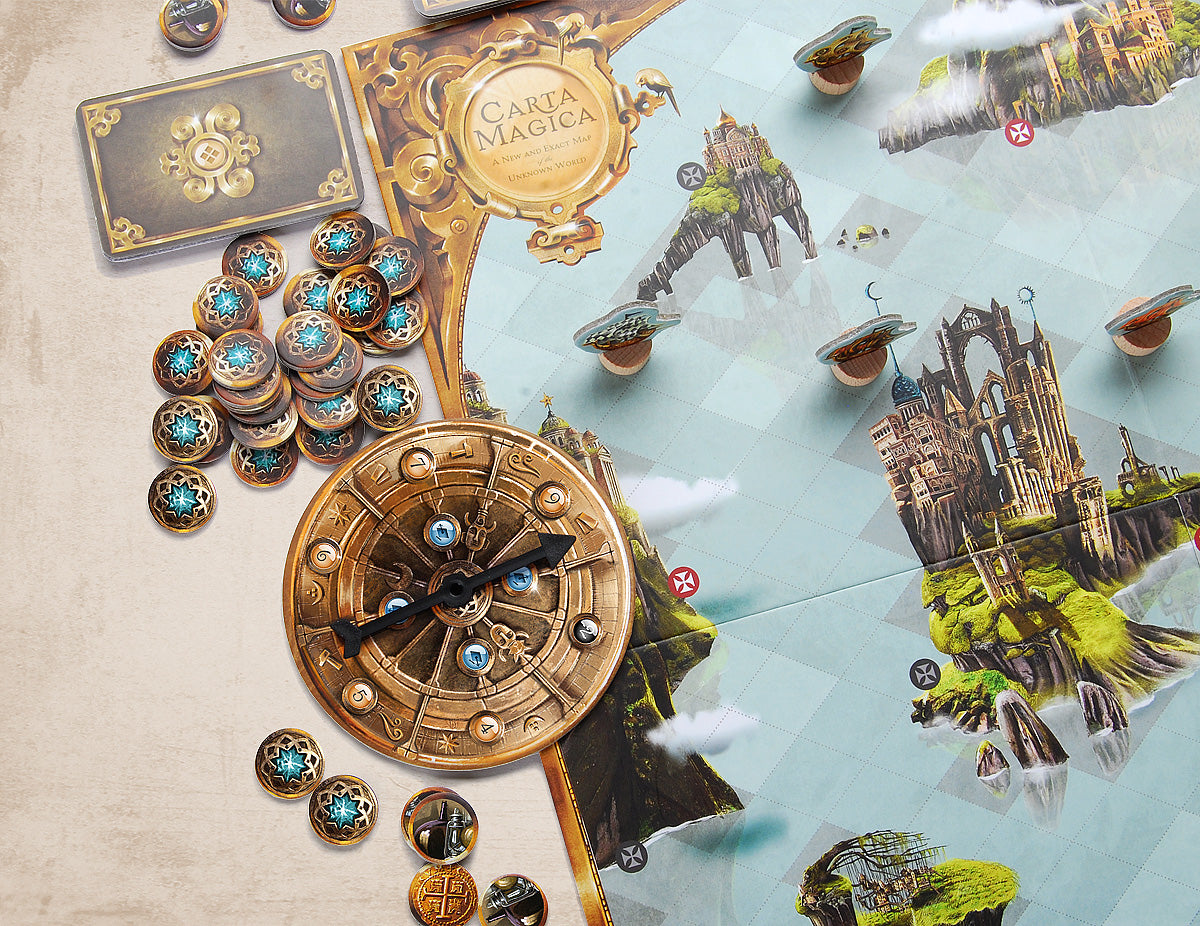 Brettspiel Carta Magica - Abenteuerspiel Marbushka