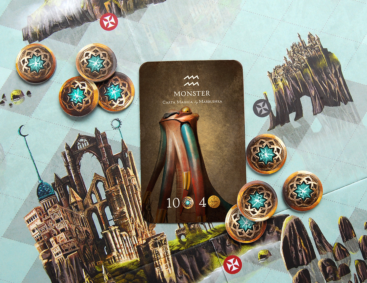 Brettspiel Carta Magica - Abenteuerspiel Marbushka
