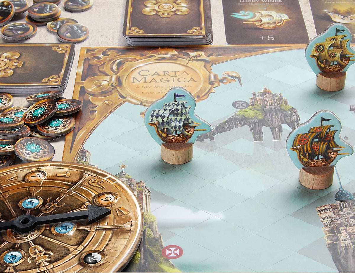 Brettspiel Carta Magica - Abenteuerspiel Marbushka