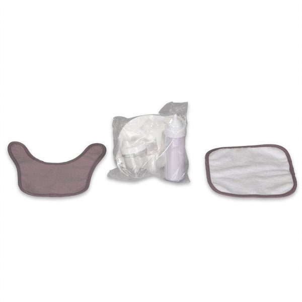 Puppen Fütterungsset Lila