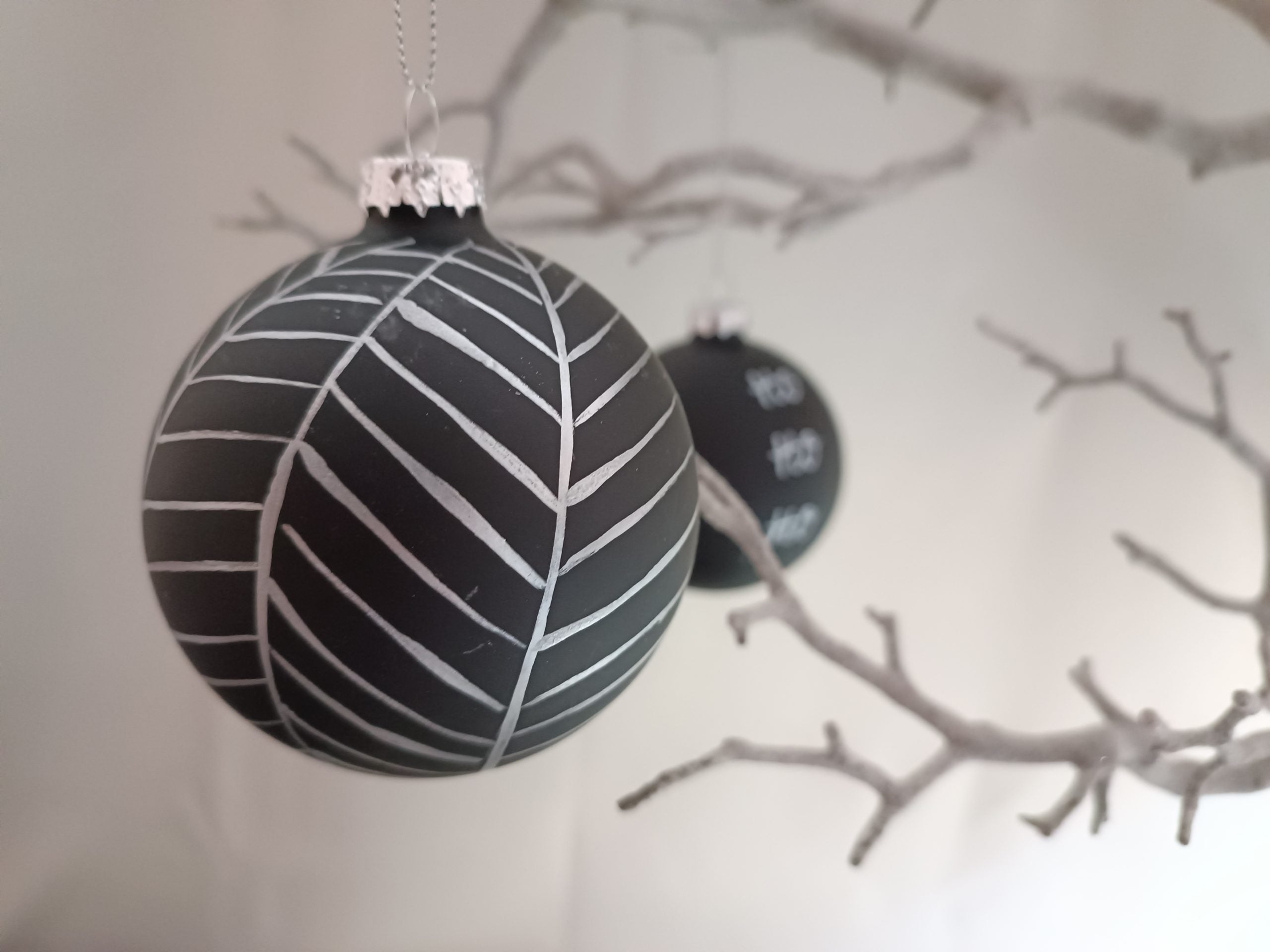 Kugel Mix Schwarz 2er Set