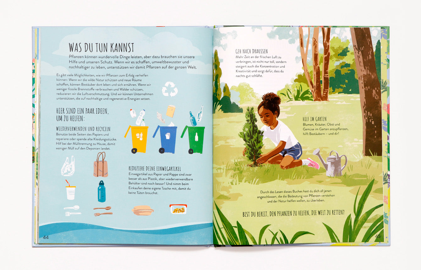 Sachbuch Pflanzen retten die Welt